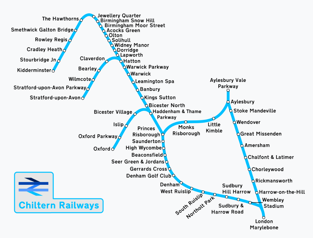 Chiltern Railway Network